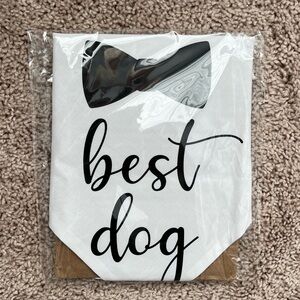 NEW Best Dog Wedding Bandana